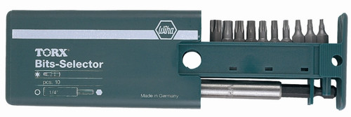 Wiha 79242 - Bit Selector Torx Bit Set T5-T30