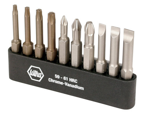 Wiha 74983 - Slotted/Phillips/Torx Power Bit Set