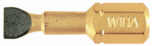 Wiha 71010 - Slotted Dura Bit .6x4.5x25mm