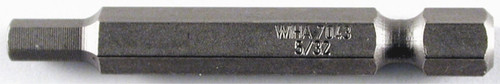 Wiha 74387 - Hex Inch Power Bit 7/32x50mm 2 Bit Pk