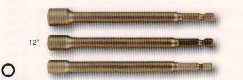 Wiha 70493 - Nutsetter 3 Pc Set 1/4, 5/16, 3/8x12''