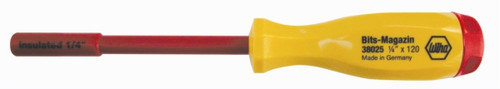 Wiha 38007 - 1000 Volt Multi-Bit Driver Slotted/Phillips/Square