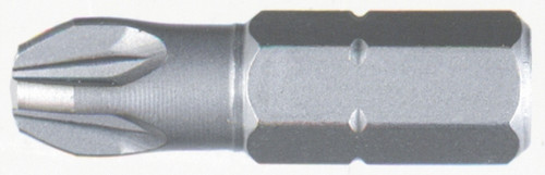 Wiha 71254 - PoziDriv Insert Bit #1, 2, & 3x25mm 3 Bit Pack