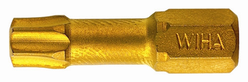Wiha 71567 - TiN Coated Torx Insert Bit T30x25mm
