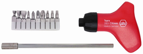 Wiha 28296 - Topra Ratchet Slotted/Phillips/Torx12 Pc Set
