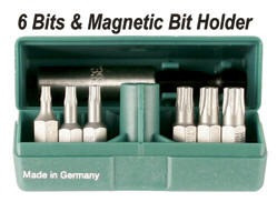 Wiha 71195 - Pokitpak Torx Insert Bits 7 Pc Set