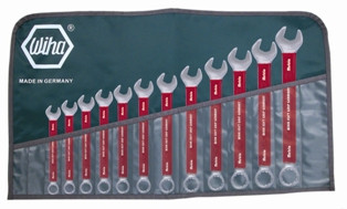 Wiha 50088 - SoftGrip Combination Wrenches Metric 12 Pc Set 8-19mm