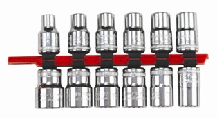 Wiha 60393 - 1/2 Drive 12 Pc Metric Socket Set 10-22mm