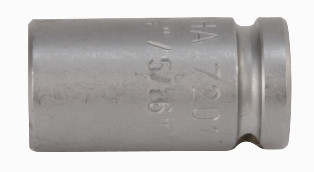 Wiha 72004 - Bit Holding Impact Socket - 1/4 Drive for 5/16 Insert Bit