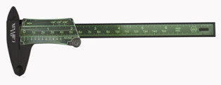 Wiha 41103 - CaliMax Vernier Caliper Inch/Mtric 6"