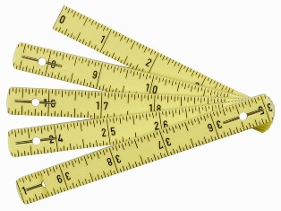 Wiha 61601 - MaxiFlex Folding Inch / Metric Ruler 39" / 1m