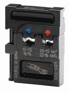Wiha 43129 - PortaCrimp Die Set For Red & Blue Insulated Terminals & Splices