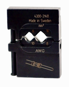 Wiha 43148 - PortaCrimp Power Contacts 10-8 AWG