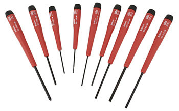 Wiha 65090 - Proturn Precision Slotted/Phillips 9 Pc Set