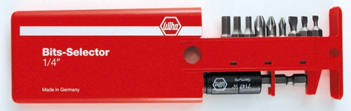 Wiha 71090 - Bit Selector Slotted/Phillips/Hex & ClicFix