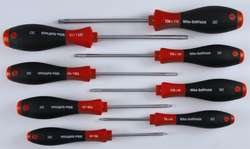 Wiha 36294 - SoftFinish Torx 8 Pc Set T6-T30