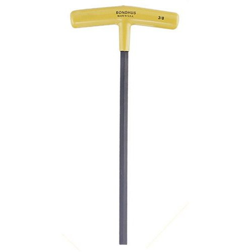 Bondhus 15390 - Set of 10 Hex T-Handles 9" Length 3/32-3/8 with Stand