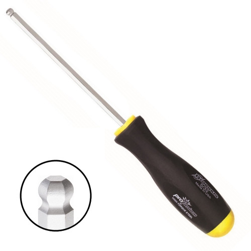 Bondhus BriteGuard Plated Balldriver Screwdriver - Inch