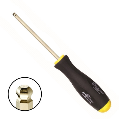Bondhus GoldGuard Plated Ball End Hex Screwdriver - Inch - Bondhus 38616
