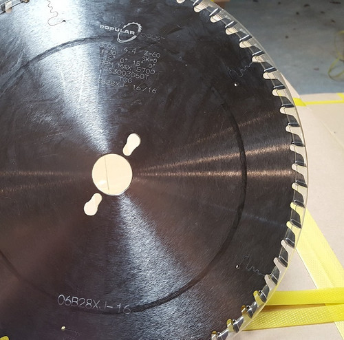Panel Saw Blade, 300mm x 60T TCG, Popular Tools PS3003060T