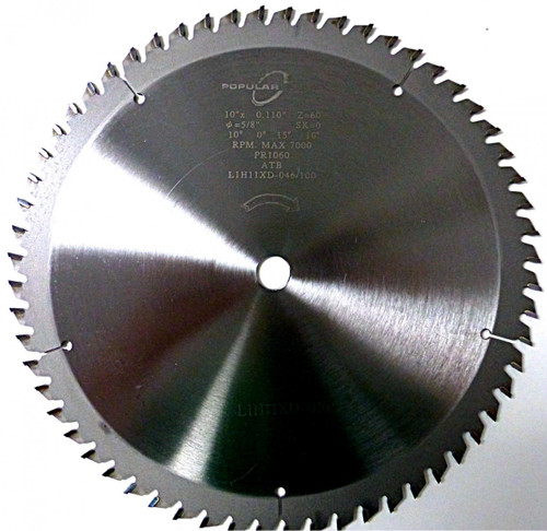 Professional Series Saw Blade by Popular Tools - Popular Tools PR1060