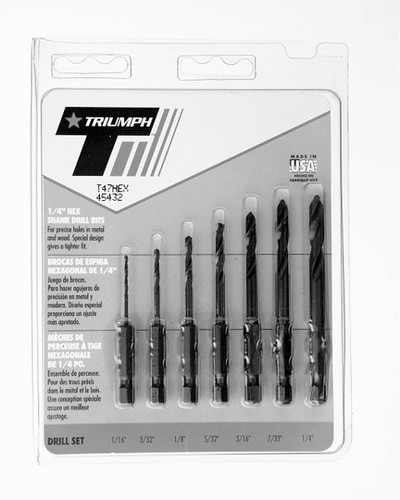 Triumph T47HEX Drill Bit Set