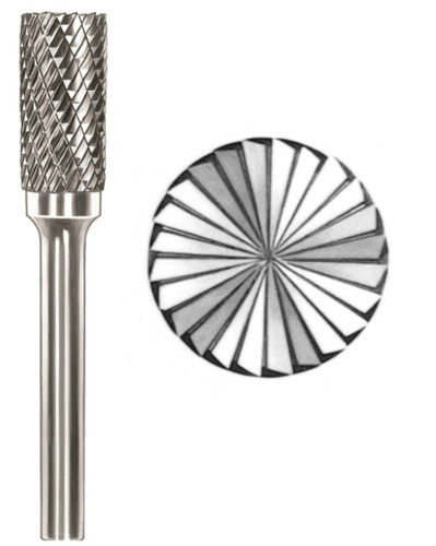 ATA Cylinder Shape, End Cut, Double Cut