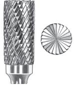 Omega Bur Deep Double Cut Cylinder Shape with End Cut SGS SB-5