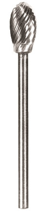 ATA Oval Shape Bur, Single Cut