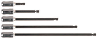 Wiha 71474 - Proturn 1/4in Bit Holder Magnetic 5Pc Set