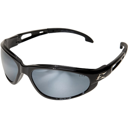 Edge Eyewear Dakura Safety Glasses with Silver Mirror Lens