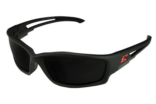 Safety Glasses, Kazbek Style With Polarized Smoke Lens, Edge Eyewear TSK236