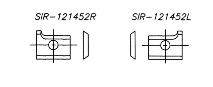 Radius Insert Knife - Southeast Tool SIR-121452L-25
