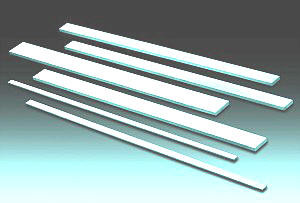Solid Carbide Standard Tool Blanks (STB Strips) by Carbide Processors - STB432