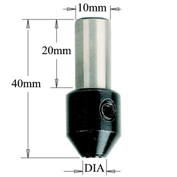 Drill Adapter by Vortex Tool For All 10mm Boring Machines - Vortex ADP035