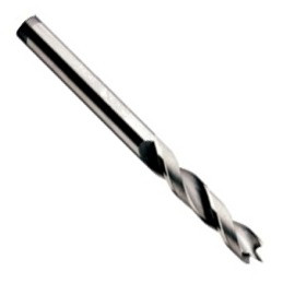Solid Carbide Straight Shank Bradpoint Drill by Vortex Tool - Vortex SBP040R