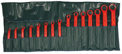 Wiha Insulated Box End Deep Offset Wrench Set - Wiha 21093