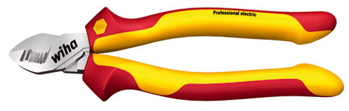 Wiha Insulated Serrated Edge Cable Cutters - Wiha 32828