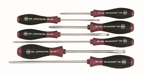 Wiha 52097- non slip grip screwdriver set