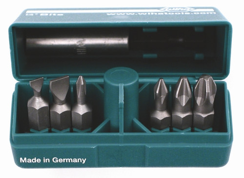 Wiha 7pc SL/PH Diamond Insert Bit