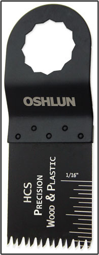 1-1/3" Precision Japan HCS Oscillating Tool Blade, - Oshlun MMS-1003