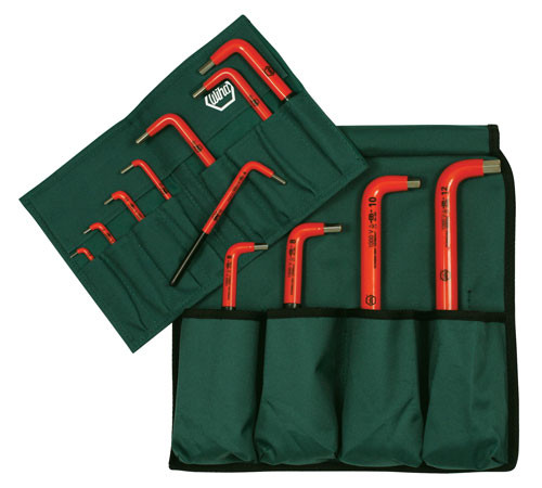 Wiha 13694 Insulated Inch Hex L-Key 12 Pc Set