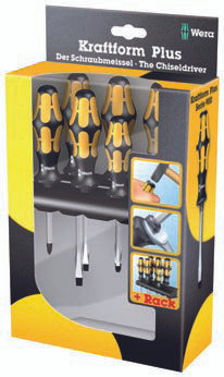 Wera Series 900 6 Piece Slotted / Phillps Screwdriver Set