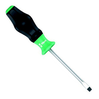 Wera 1334 Kraftform Comfort Slotted Screwdriver - Wera 05031426002