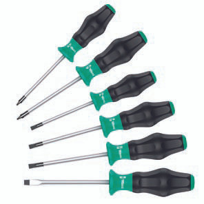 Wera 1335/1350/6 Kraftform Comfort Screwdriver Set