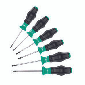 1367/6 Kraftform Comfort Torx Screwdriver Set