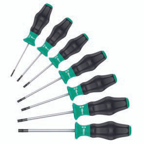 1367/7 BO Kraftform Comfort Tamper Proof Torx Screwdriver Set