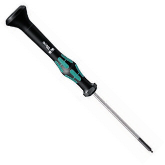 Wera 2032 Kraftform Micro Ball End Hex Screwdriver - Wera 05118089002