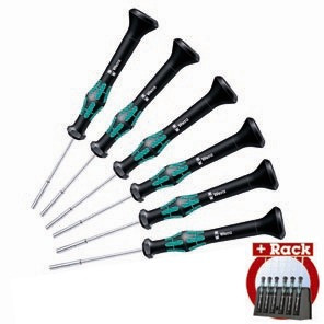 Wera 2069/6 Kraftform Micro Nutdriver Set