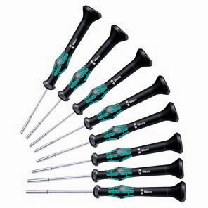 Wera 2069/8 Kraftform Micro Nutdriver Set (Metric)